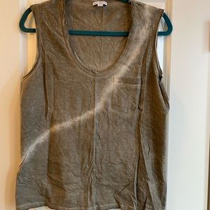 JAMES PERSE muscle tie-dye tank top